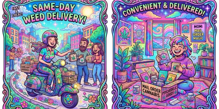 Same-Day Weed Delivery vs. Mail Order Cannabis: Which Should You Choose?