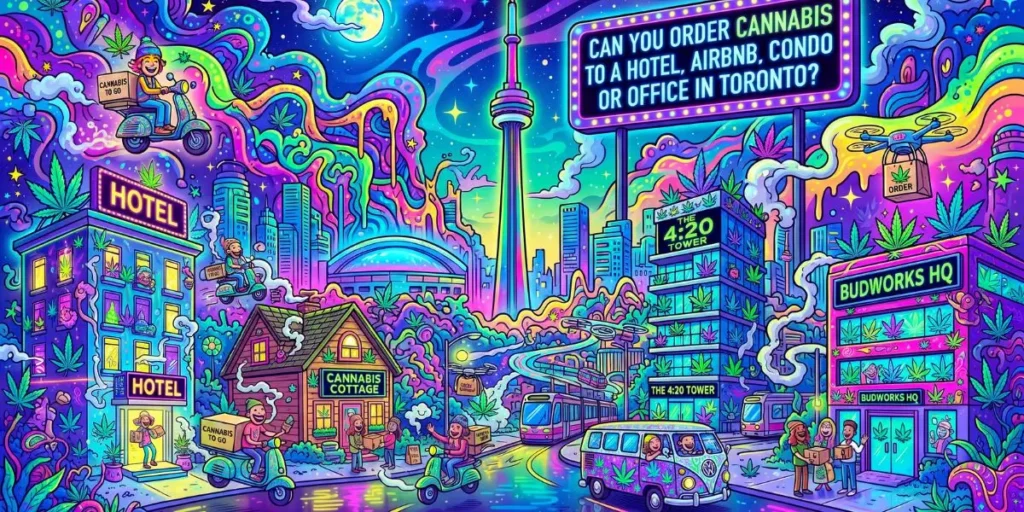 Can You Order Cannabis to a Hotel, Airbnb, Condo or Office in Toronto?