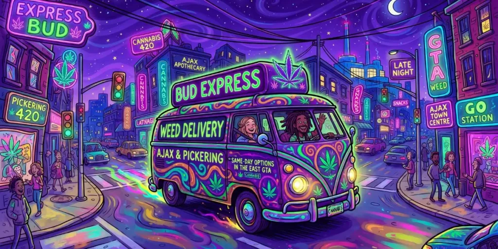 Weed Delivery in Ajax and Pickering: Same-Day Options in the East GTA