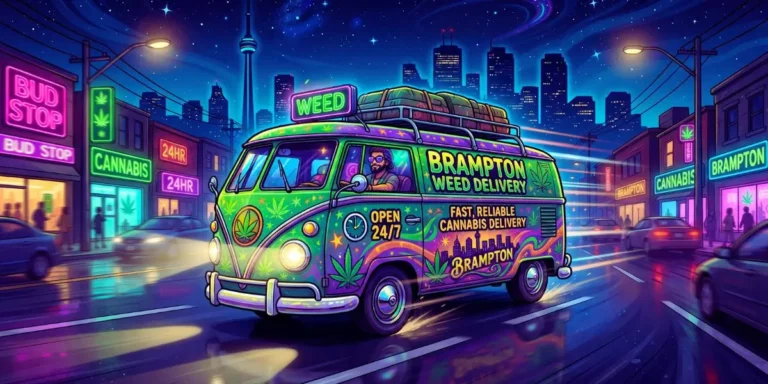 Brampton Weed Delivery: Fast, Reliable Cannabis Delivery 24/7