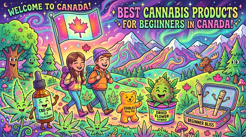 Best Cannabis Products for Beginners in Canada: A Complete Starter Guide (2026)
