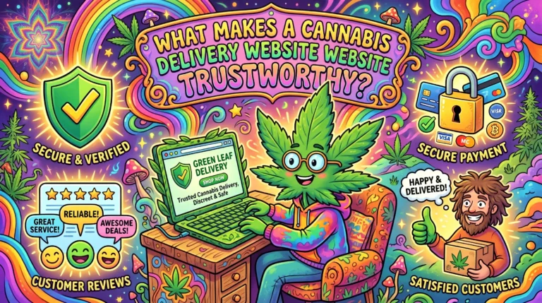 What Makes a Cannabis Delivery Website Trustworthy?