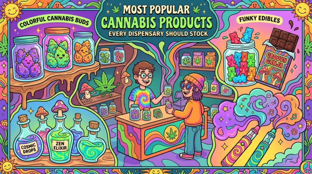 Most Popular Cannabis Products Every Dispensary Should Stock