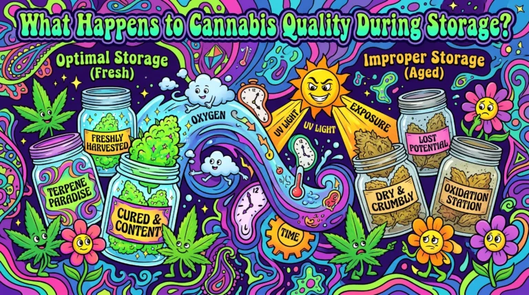What Happens to Cannabis Quality During Storage?
