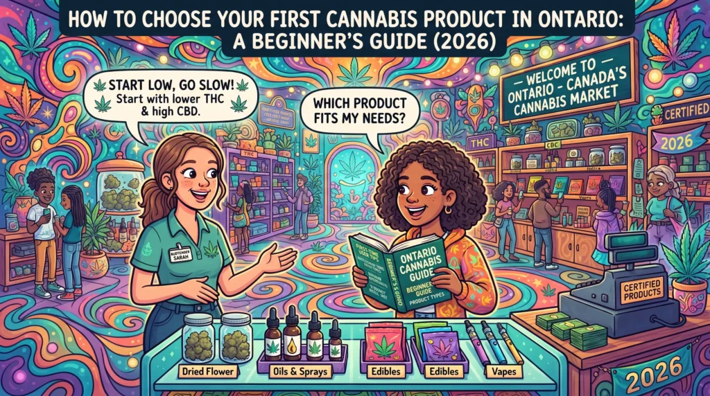 How to Choose Your First Cannabis Product in Ontario: A Beginner's Guide (2026)