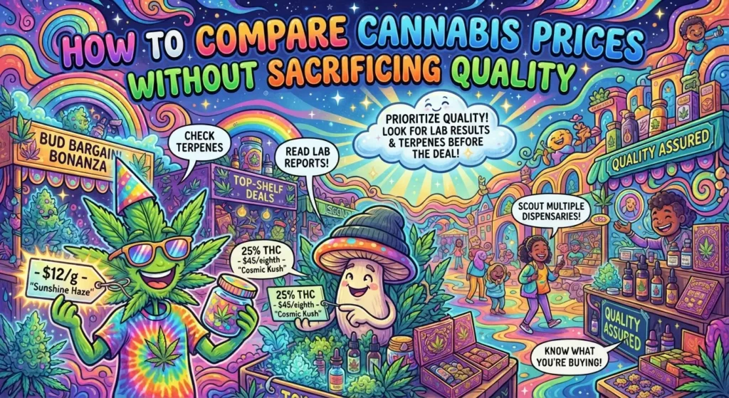 How to Compare Cannabis Prices Without Sacrificing Quality