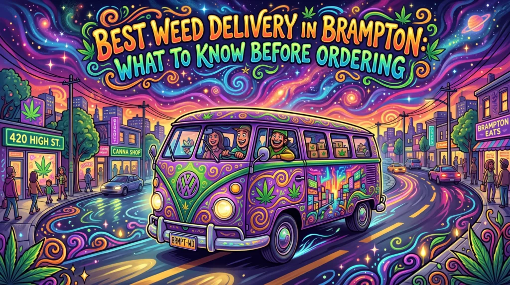 Best Weed Delivery in Brampton: What to Know Before Ordering