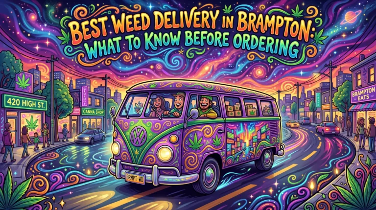 Best Weed Delivery in Brampton: What to Know Before Ordering
