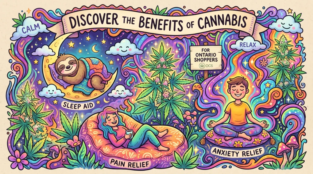 Cannabis for Sleep, Pain, and Anxiety: What Ontario Shoppers Should Know