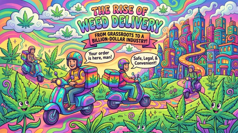The Rise of Weed Delivery: How It Became a Billion-Dollar Industry