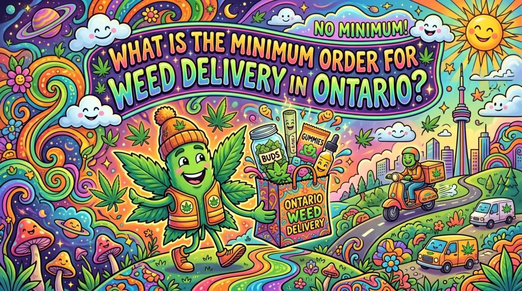 What Is the Minimum Order for Weed Delivery in Ontario?