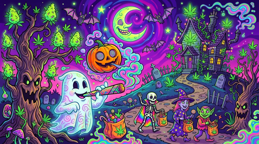 Creepy-Cool Cannabis Traditions for Halloween Night