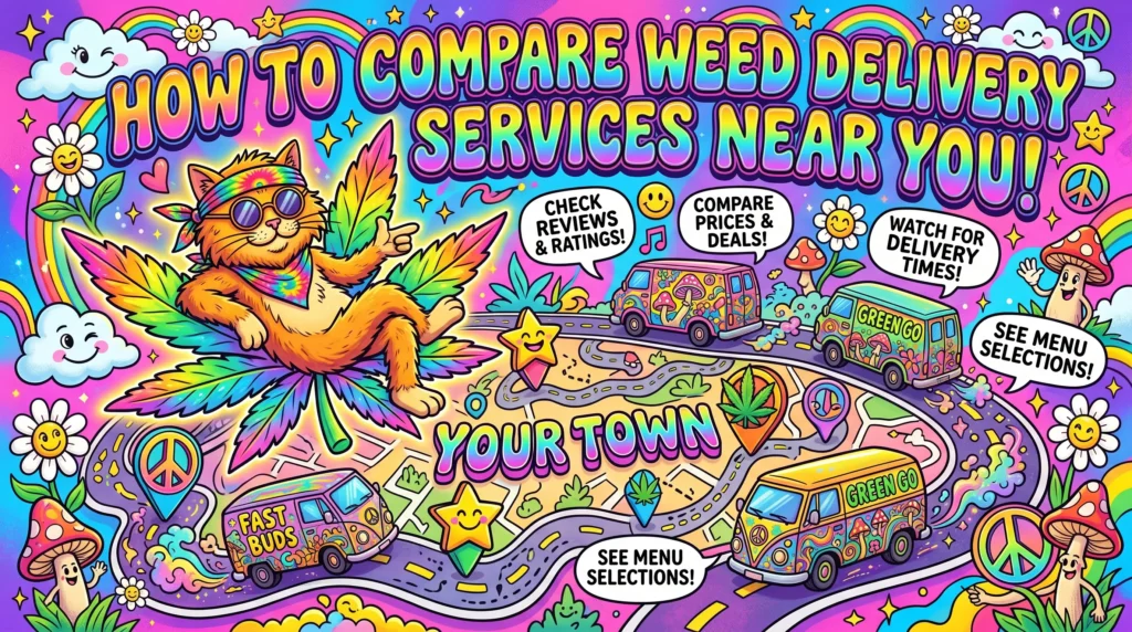 How to Compare Weed Delivery Services Near You: The 9-Point Checklist That Actually Matters