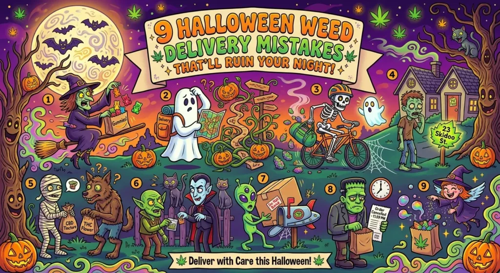 9 Halloween Weed Delivery Mistakes That’ll Ruin Your Night