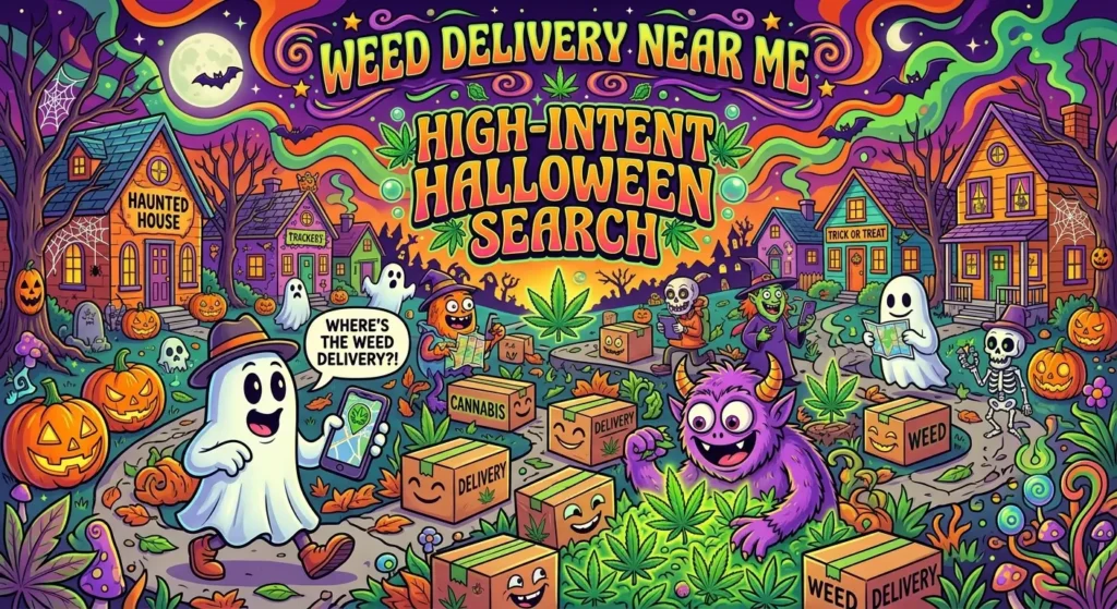 Why “Weed Delivery Near Me” Is a High-Intent Halloween Search