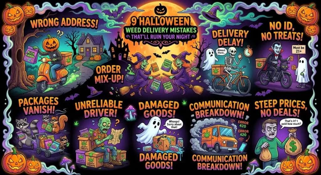 9 Halloween Weed Delivery Mistakes That’ll Ruin Your Night