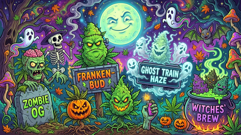 Top Halloween Weed Strains With Killer Names