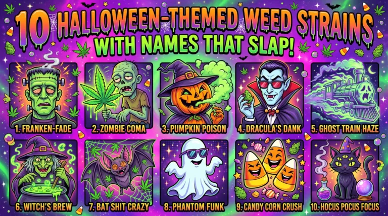 10 Halloween-Themed Weed Strains With Names That Slap