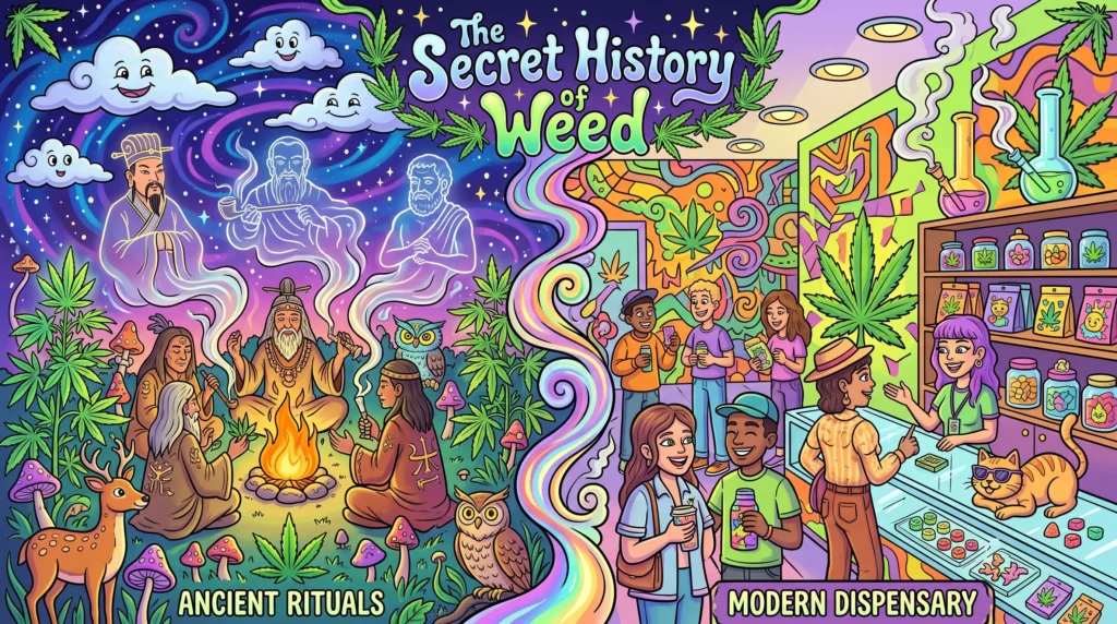 The Secret History of Weed: From Ancient Rituals to Modern Dispensaries