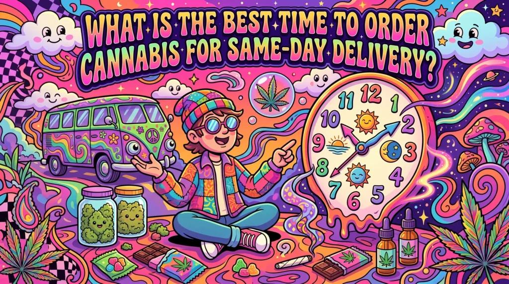What Is the Best Time to Order Cannabis for Same-Day Delivery?