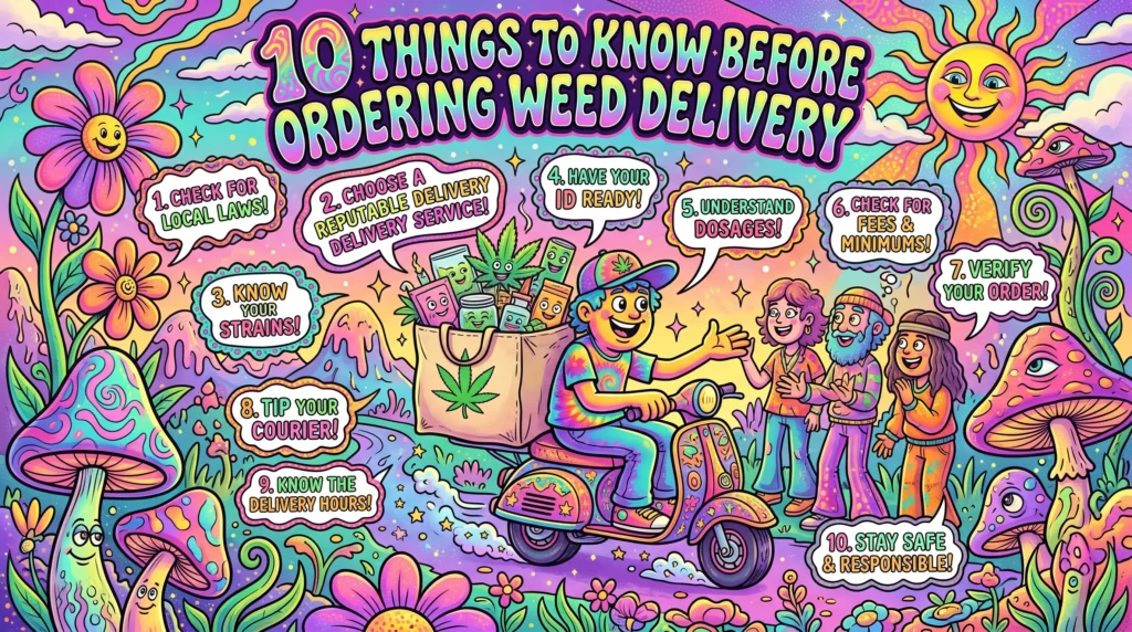 10 Things to Know Before Ordering Weed Delivery