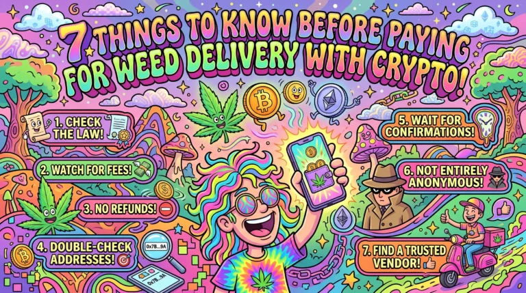 7 Things to Know Before Paying for Weed Delivery with Crypto