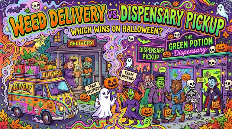 Weed Delivery vs. Dispensary Pickup: Which Wins on Halloween?
